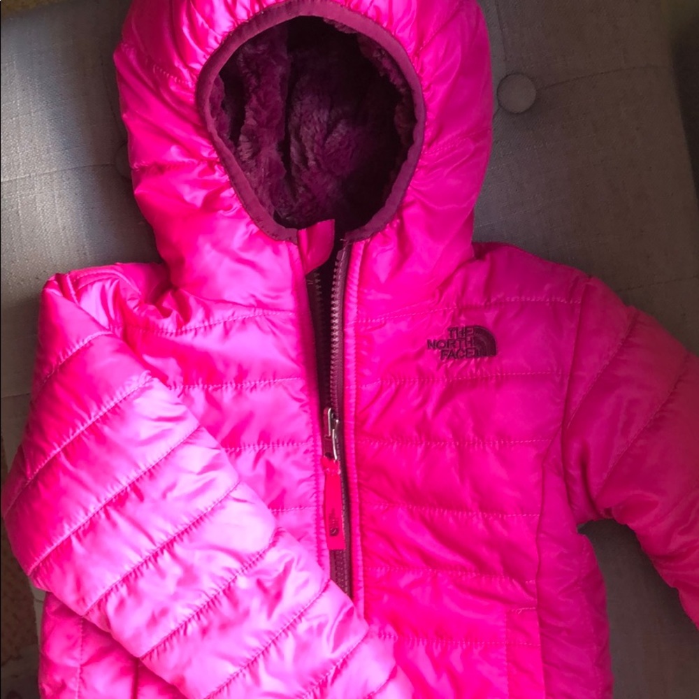 North face reversible coat 3T